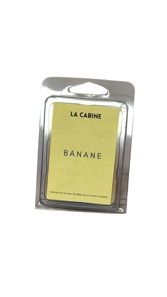 Cubes de cire | Banane