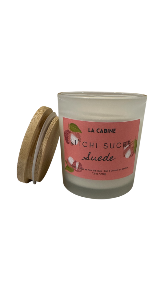 Bougie | Litchi Sucré & Suede