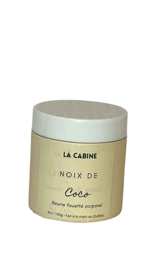 Beurre fouetté corporel | Noix de coco