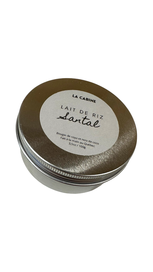 Bougie | Lait De Riz & Santal